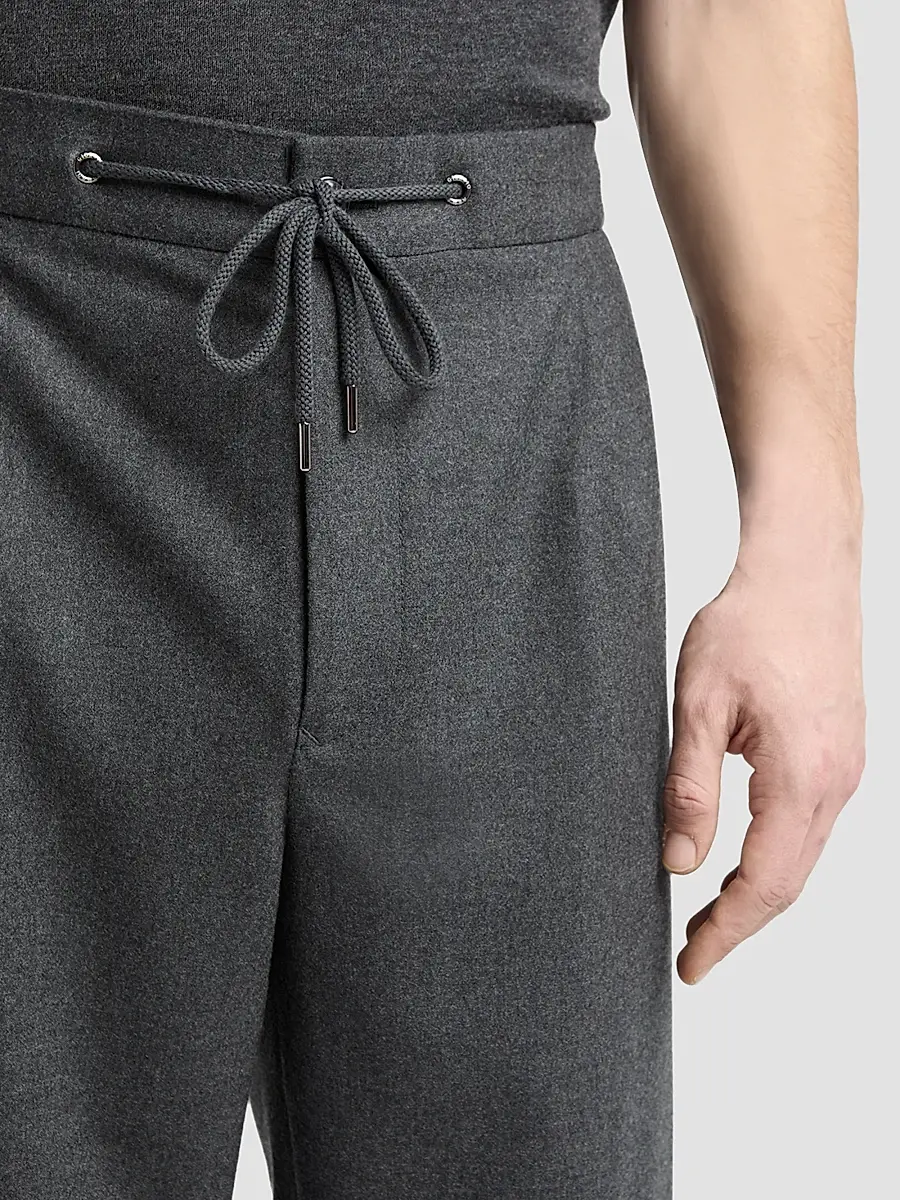Giorgio Armani Men's Stretch Cashmere Pants | Thumbnail 5