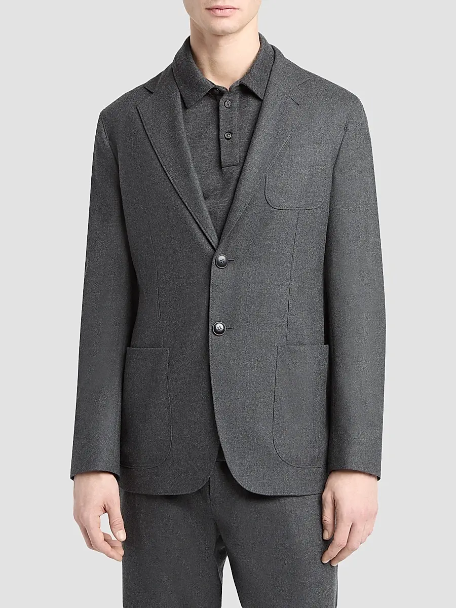 Giorgio Armani Men's Soft Cashmere Sport Jacket | Thumbnail 3 Giorgio Armani Men's Soft Cashmere Sport Jacket | Thumbnail 3