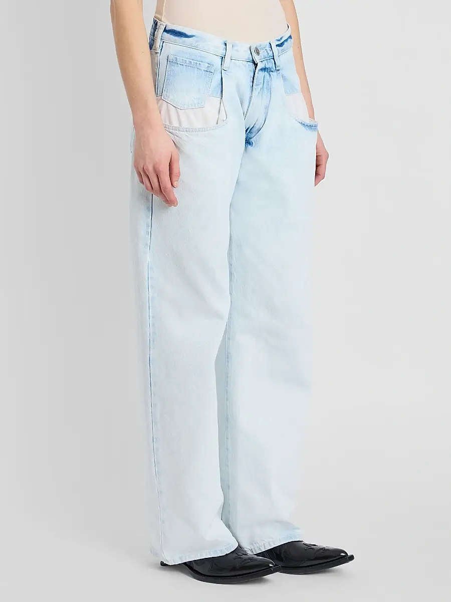 Maison Margiela Women's Boyfriend Acid Wash Jeans | Thumbnail 4 Maison Margiela Women's Boyfriend Acid Wash Jeans | Thumbnail 4