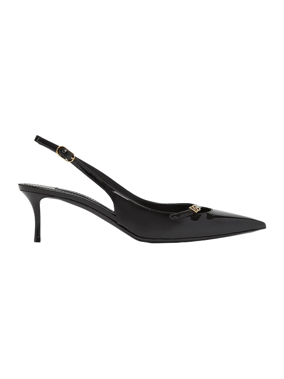 Women's Vernice 90MM Leather Stiletto Slingback Pumps