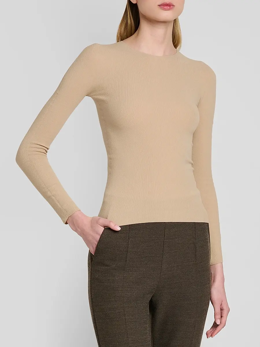 Jil Sander Women's Knit Long-Sleeve Top | Thumbnail 4 Jil Sander Women's Knit Long-Sleeve Top | Thumbnail 4