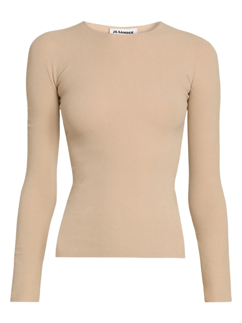 Jil Sander Women's Knit Long-Sleeve Top