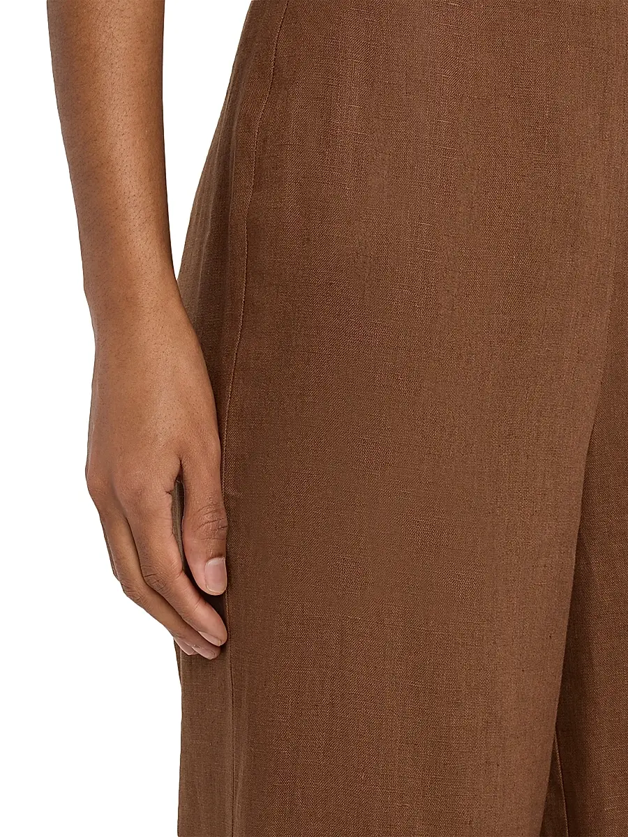 Faithfull The Brand Women's Syna Linen High-Rise Wide-Leg Pants | Thumbnail 5 Faithfull The Brand Women's Syna Linen High-Rise Wide-Leg Pants | Thumbnail 5