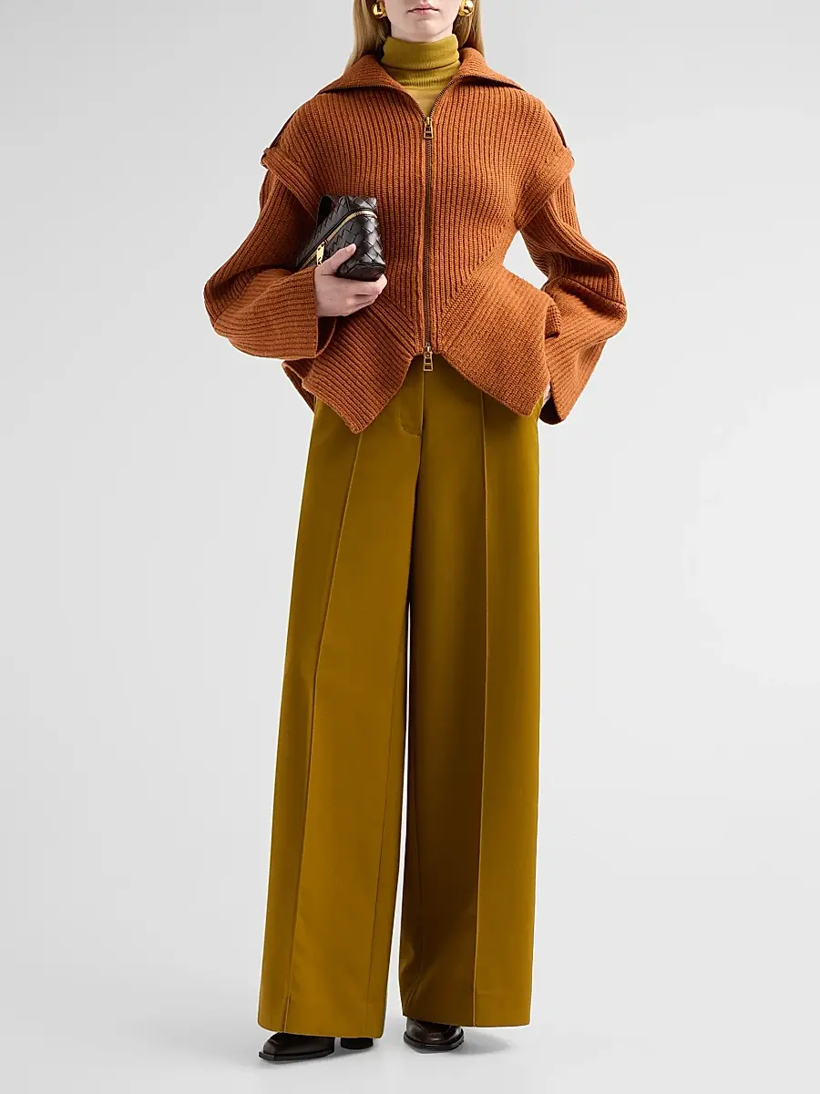 Zimmermann Women's Valiant Utility Wool-Blend Cardigan | Thumbnail 2 Zimmermann Women's Valiant Utility Wool-Blend Cardigan | Thumbnail 2