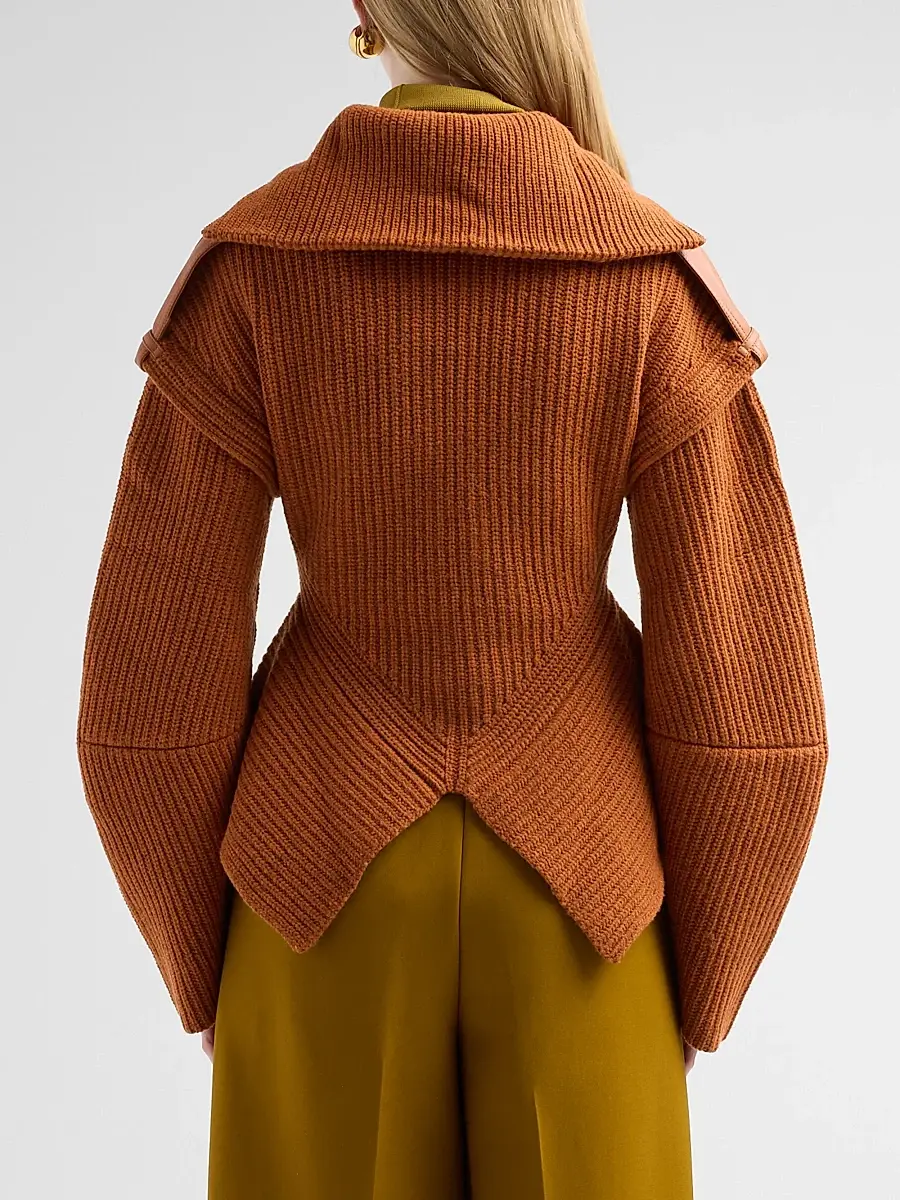 Zimmermann Women's Valiant Utility Wool-Blend Cardigan | Thumbnail 3 Zimmermann Women's Valiant Utility Wool-Blend Cardigan | Thumbnail 3