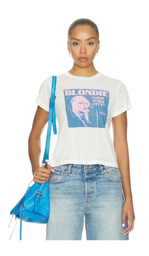 DAYDREAMER Blondie Magazine Burnout Vintage Tee