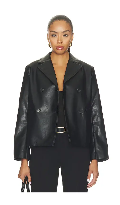 rag & bone Finley Faux Leather Coat | Thumbnail 2 rag & bone Finley Faux Leather Coat | Thumbnail 2