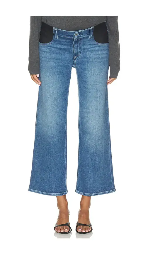PAIGE Anessa Maternity Wide Leg Jean | Thumbnail 2 PAIGE Anessa Maternity Wide Leg Jean | Thumbnail 2