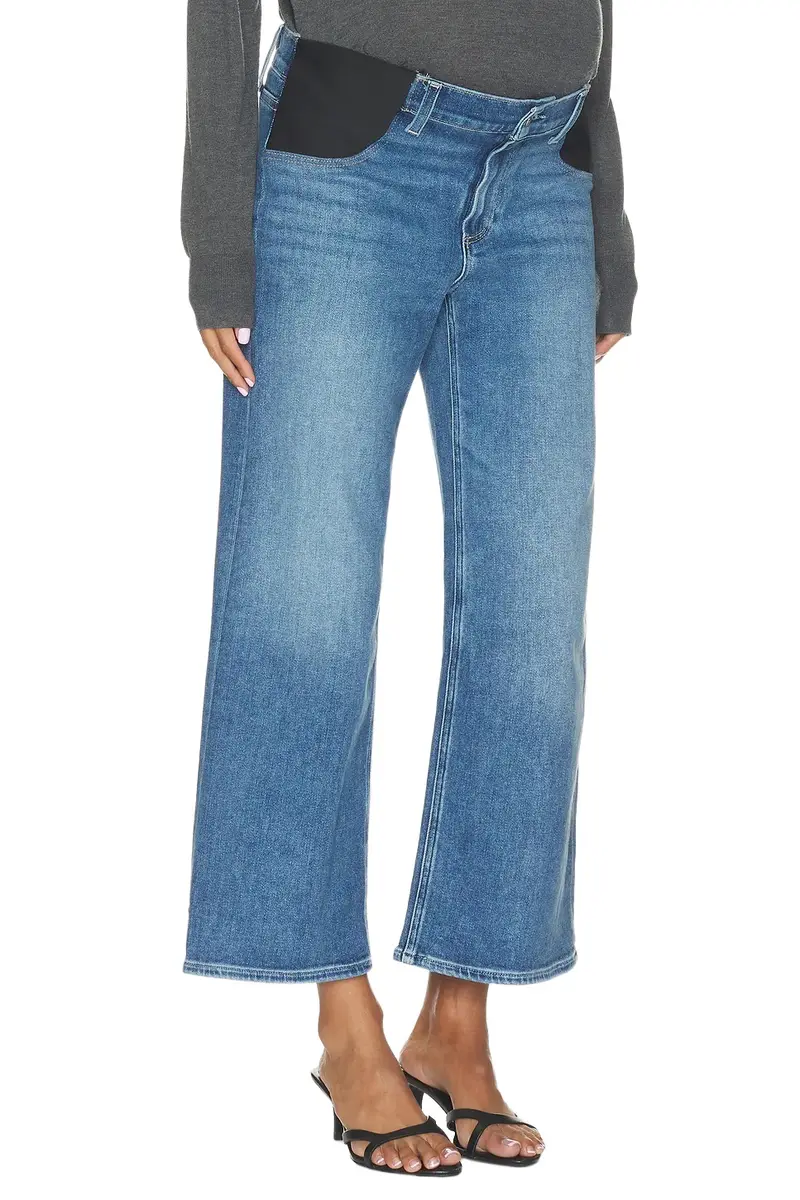 PAIGE Anessa Maternity Wide Leg Jean