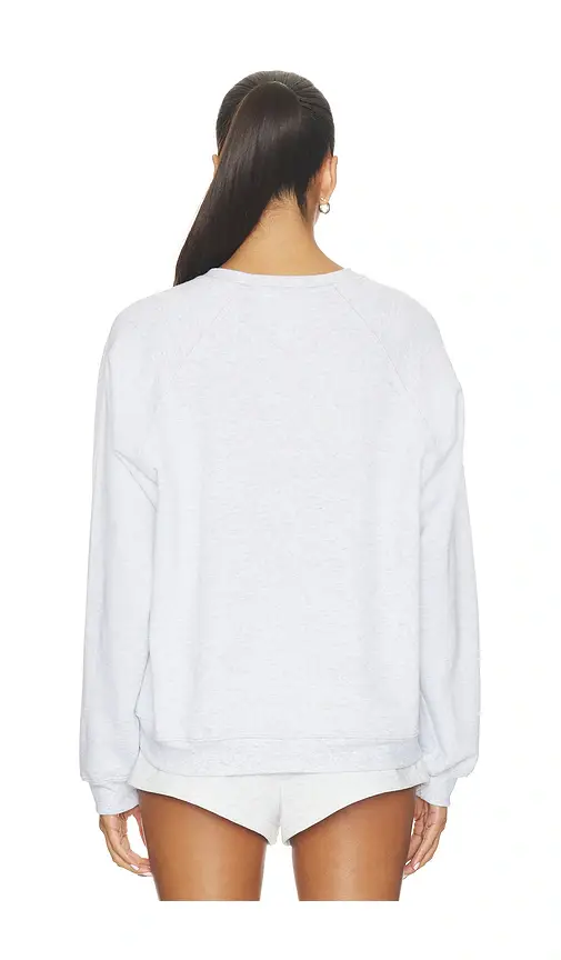 Sunny Somewhere Reading Is My Favorite Sport Raglan Crew Sweater | Thumbnail 3 Sunny Somewhere Reading Is My Favorite Sport Raglan Crew Sweater | Thumbnail 3