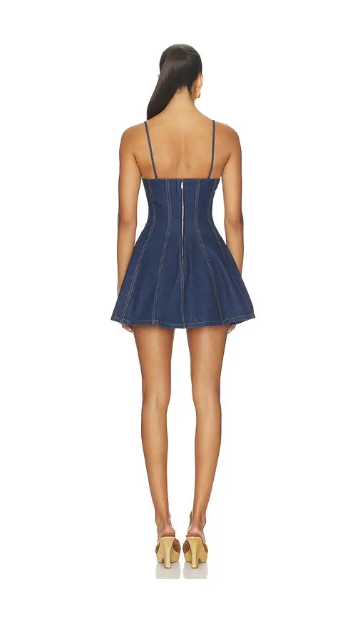 Lovers and Friends Meredith Denim Mini Dress | Thumbnail 3 Lovers and Friends Meredith Denim Mini Dress | Thumbnail 3