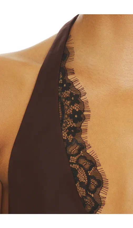SEROYA Lovella Satin Top | Thumbnail 5