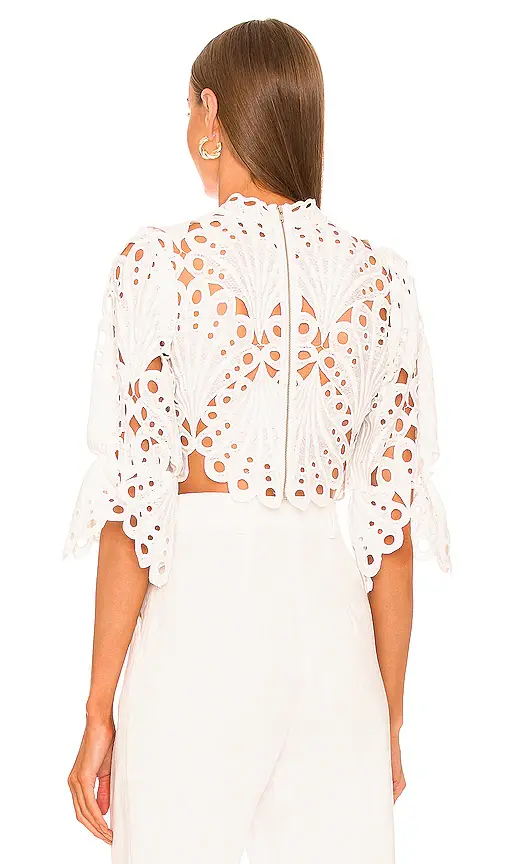 Michael Costello x REVOLVE Jovani Crop Top | Thumbnail 3 Michael Costello x REVOLVE Jovani Crop Top | Thumbnail 3