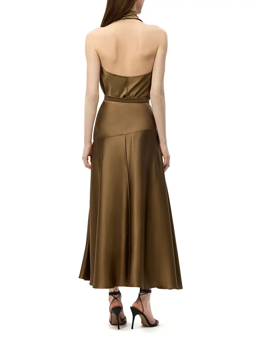Adam Lippes Cusette Silk Halter Top | Thumbnail 4 Adam Lippes Cusette Silk Halter Top | Thumbnail 4