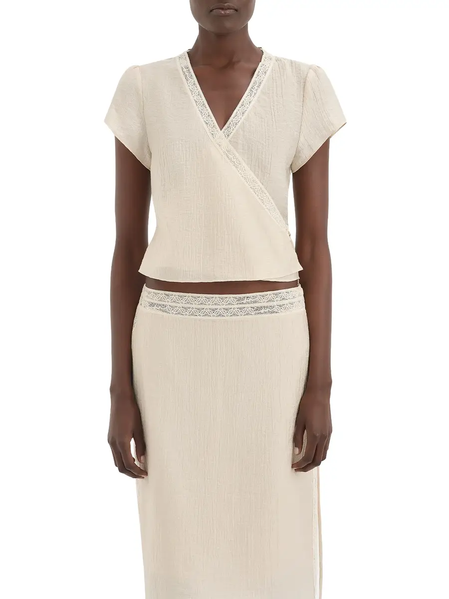 SIR. Nora Wrap Top | Thumbnail 2 SIR. Nora Wrap Top | Thumbnail 2