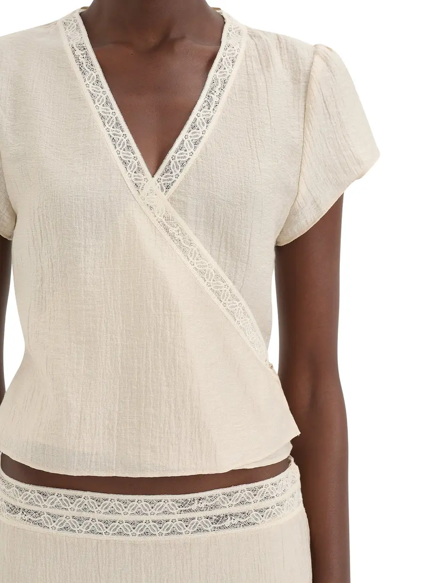 SIR. Nora Wrap Top | Thumbnail 3 SIR. Nora Wrap Top | Thumbnail 3
