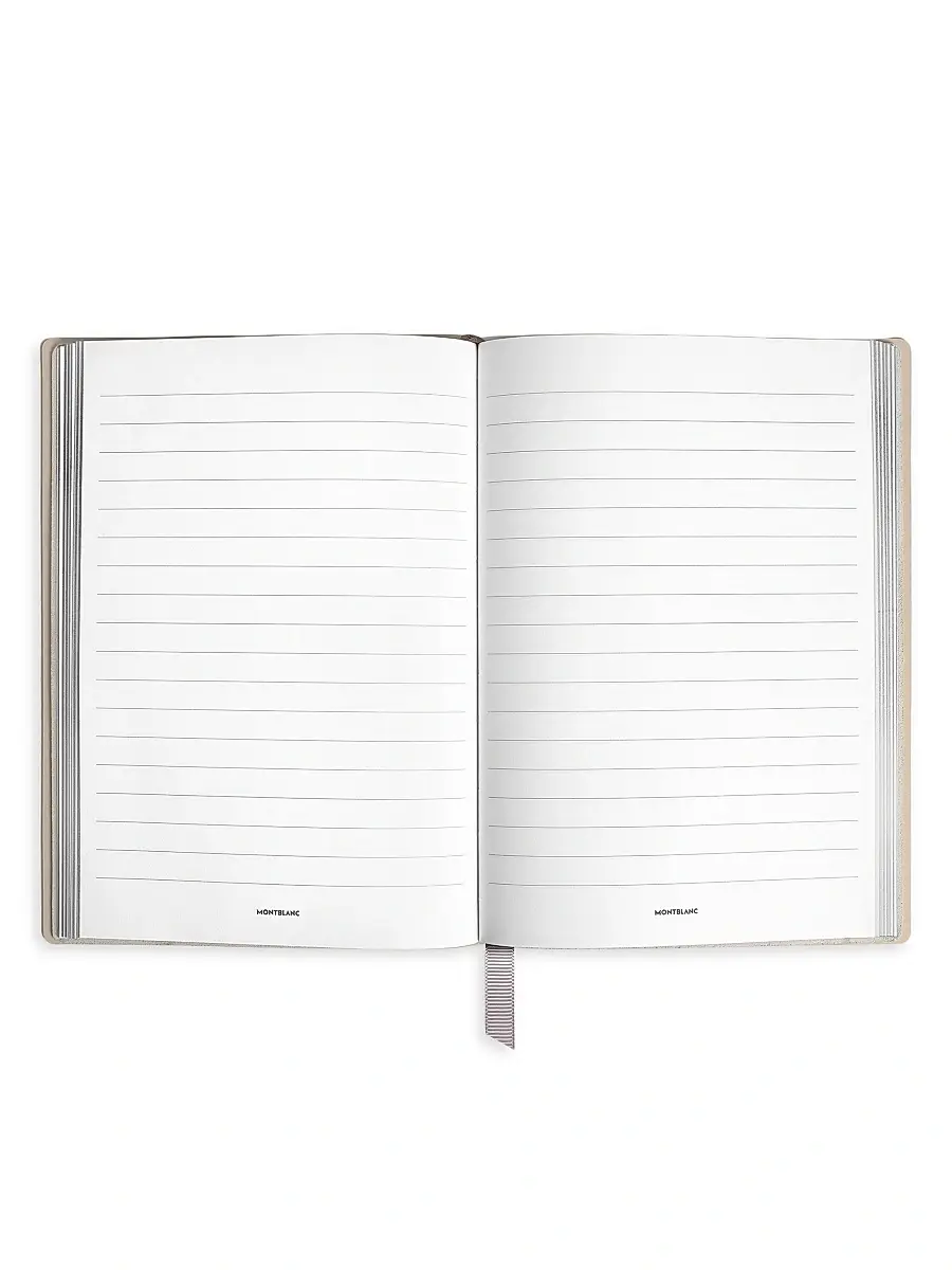 Montblanc Medium Leather Notebook | Thumbnail 2 Montblanc Medium Leather Notebook | Thumbnail 2