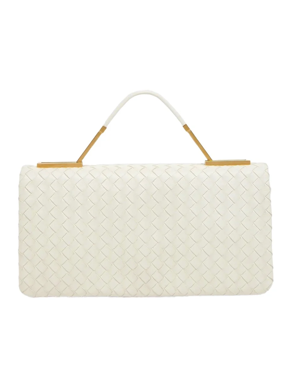 Bottega Veneta Women's The 70 Intrecciato Leather Clutch