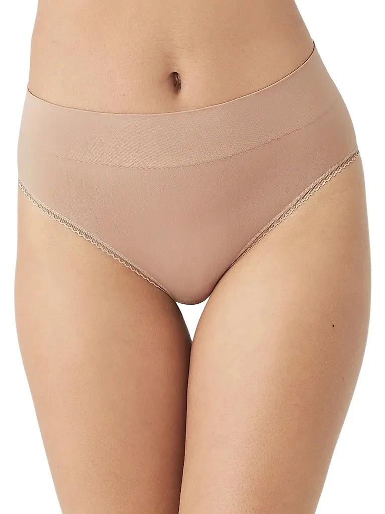 Wacoal Women's Feeling Flexible Hi-Cut Brief - Roebuck - Size XL | Image 1 Wacoal Women's Feeling Flexible Hi-Cut Brief - Roebuck - Size XL | Image 1