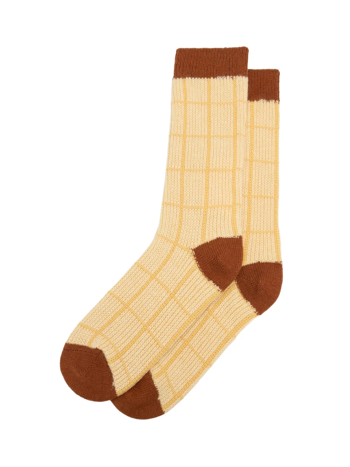Guest In Residence Women's The Checker Cashmere Soft Socks
