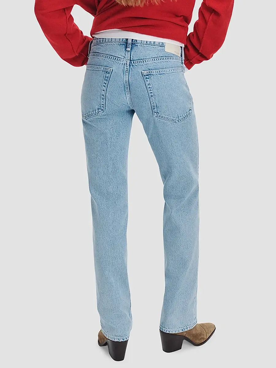 rag & bone Women's Harlow Straight-Leg Jeans | Thumbnail 3 rag & bone Women's Harlow Straight-Leg Jeans | Thumbnail 3