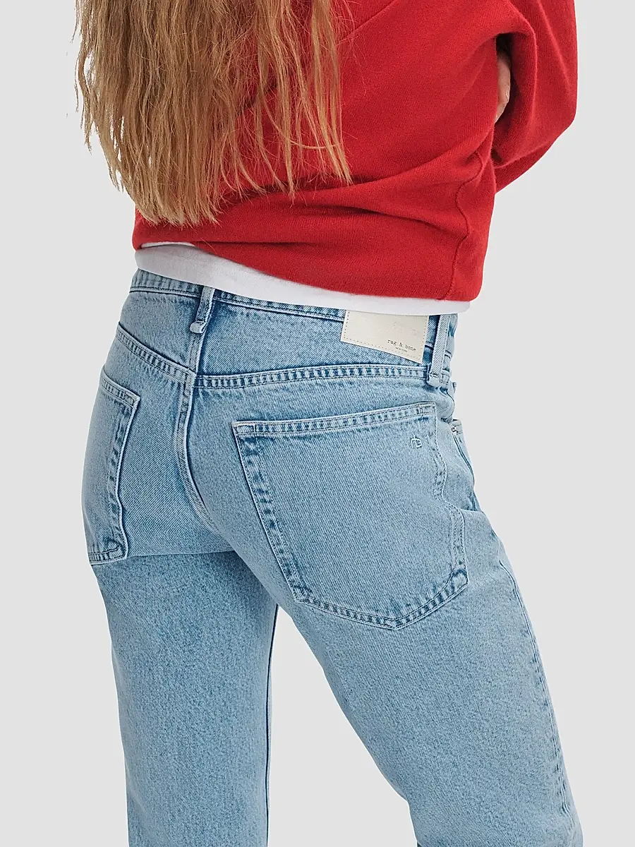 rag & bone Women's Harlow Straight-Leg Jeans | Thumbnail 5 rag & bone Women's Harlow Straight-Leg Jeans | Thumbnail 5