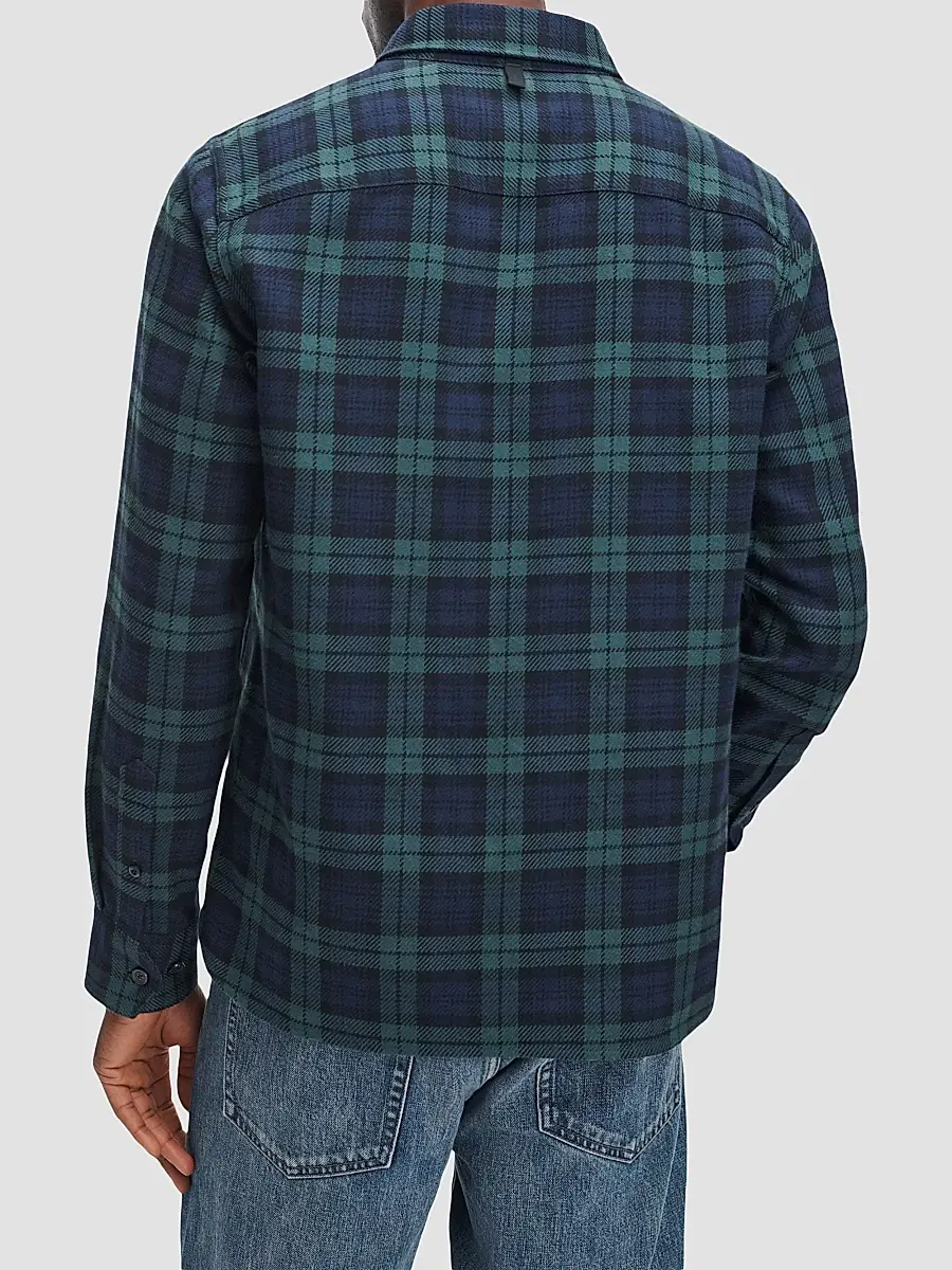 rag & bone Men's Plaid Cotton Flannel Shirt Jacket | Thumbnail 3 rag & bone Men's Plaid Cotton Flannel Shirt Jacket | Thumbnail 3