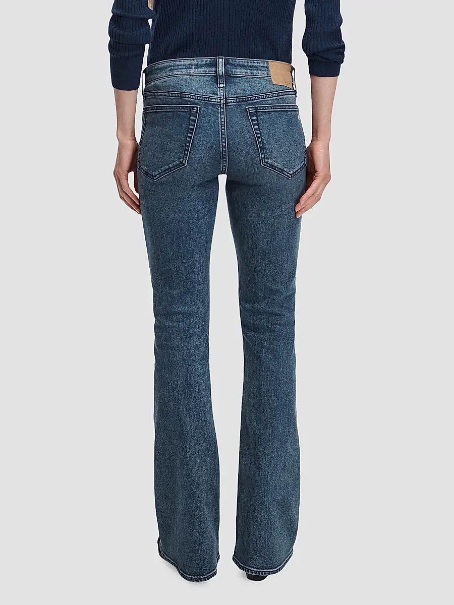 rag & bone Women's Kinsley Low-Rise Bootcut Jeans | Thumbnail 3