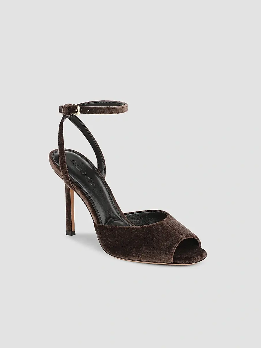 Favorite Daughter Women's Yasmine 95mm Velvet Sandals | Thumbnail 2