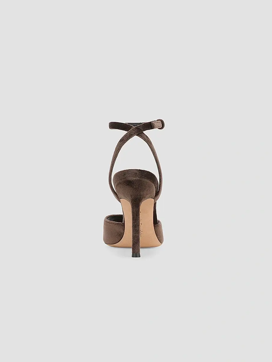 Favorite Daughter Women's Yasmine 95mm Velvet Sandals | Thumbnail 3