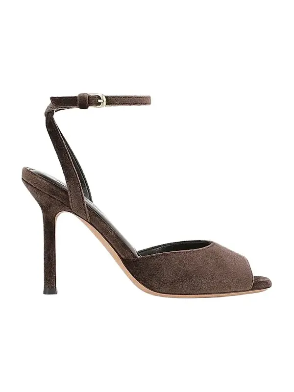 Women's Yasmine 95mm Velvet Sandals Women's Yasmine 95mm Velvet Sandals