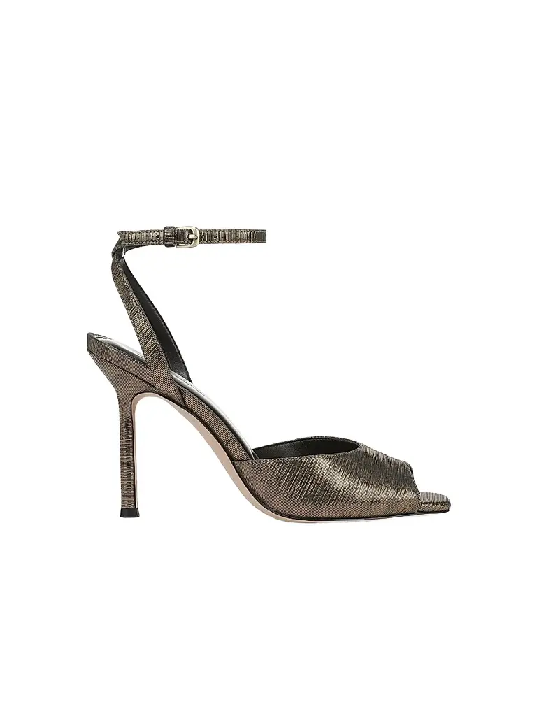 Favorite Daughter Women's Yasmine 95MM Leather Slingback Sandals - Gold | Image 1 Favorite Daughter Women's Yasmine 95MM Leather Slingback Sandals - Gold | Image 1