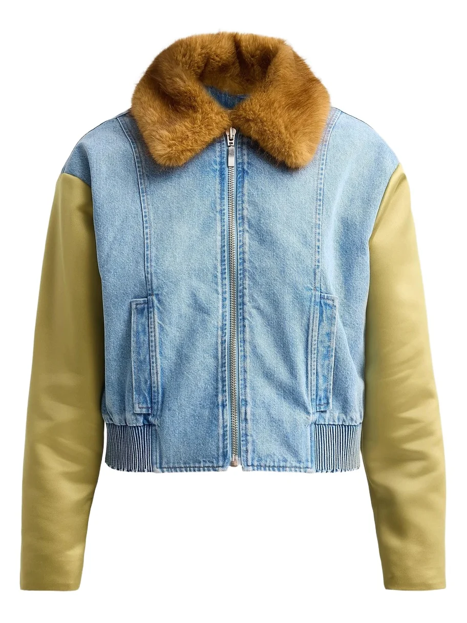 Women's Rue Mixed-Media Jacket Women's Rue Mixed-Media Jacket