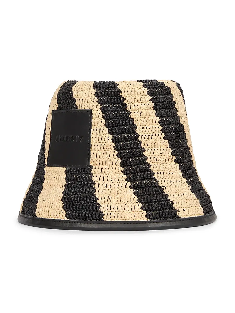 Jacquemus Men's Le Bob Soli Woven Hat | Thumbnail 2 Jacquemus Men's Le Bob Soli Woven Hat | Thumbnail 2