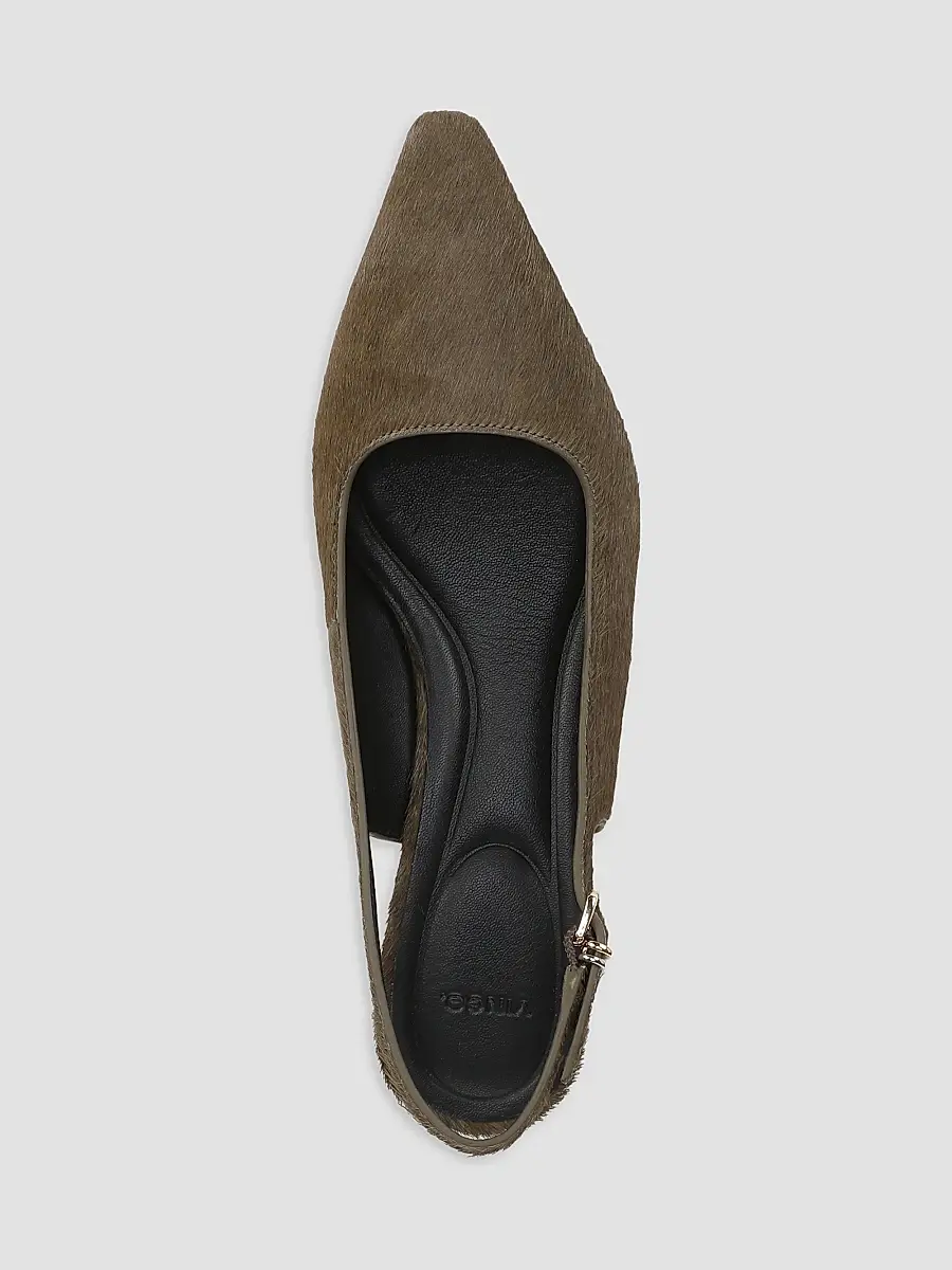 Vince Women's Sabra II 45MM Calf-Hair Slingback Kitten Heels | Thumbnail 4 Vince Women's Sabra II 45MM Calf-Hair Slingback Kitten Heels | Thumbnail 4