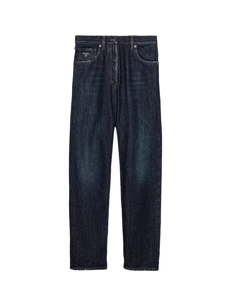 Prada Women's Five-Pocket Denim Jeans - Blue | Image 1 Prada Women's Five-Pocket Denim Jeans - Blue | Image 1