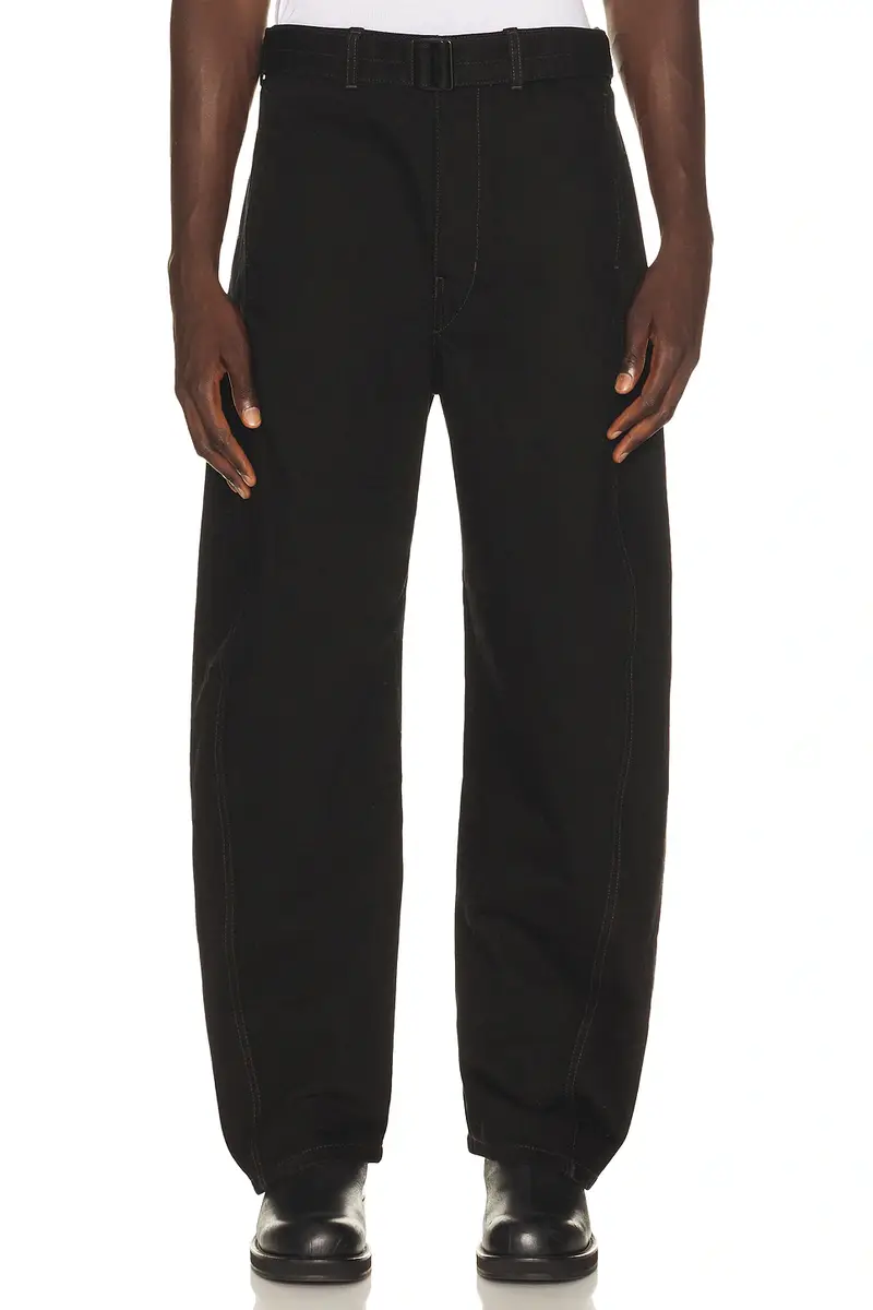 Lemaire Twisted Belted Pants | Thumbnail 2 Lemaire Twisted Belted Pants | Thumbnail 2