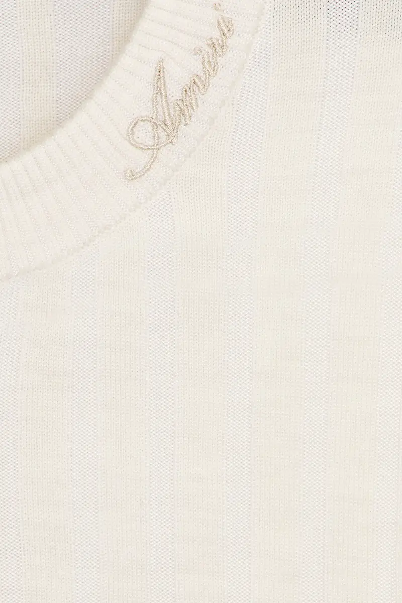 AMIRI Script Knit Henley | Thumbnail 5 AMIRI Script Knit Henley | Thumbnail 5
