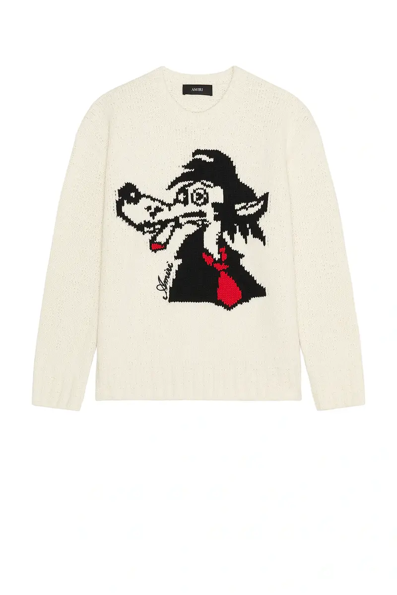 AMIRI Smoking Wolf Sweater | Thumbnail 4