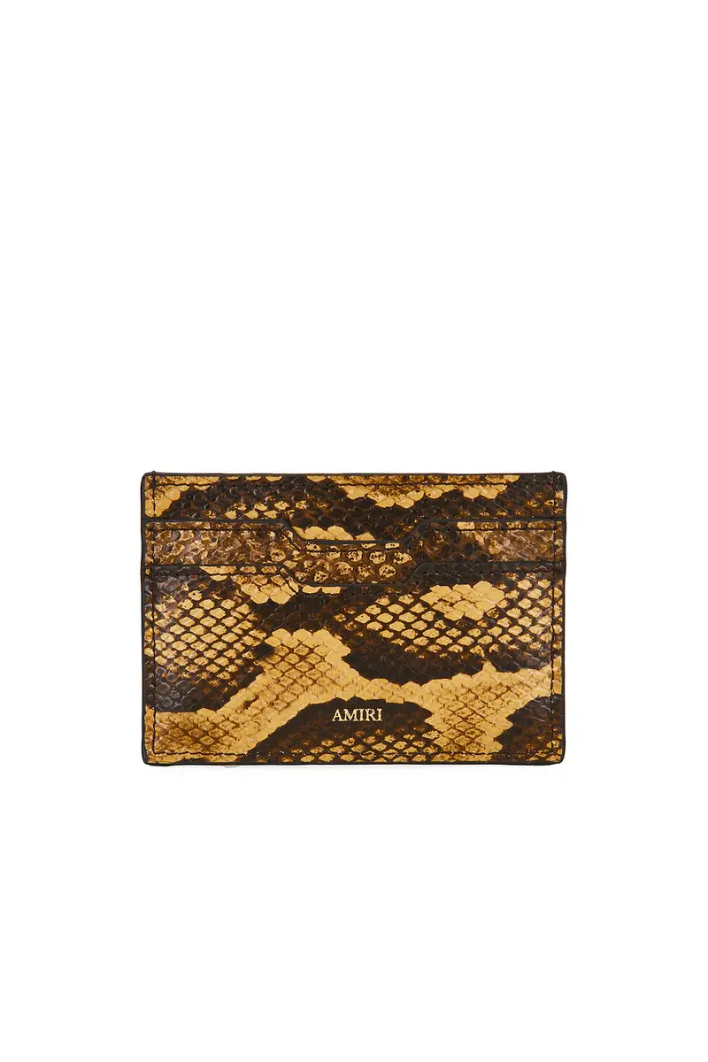 AMIRI Python Card Holder | Image 1 AMIRI Python Card Holder | Image 1