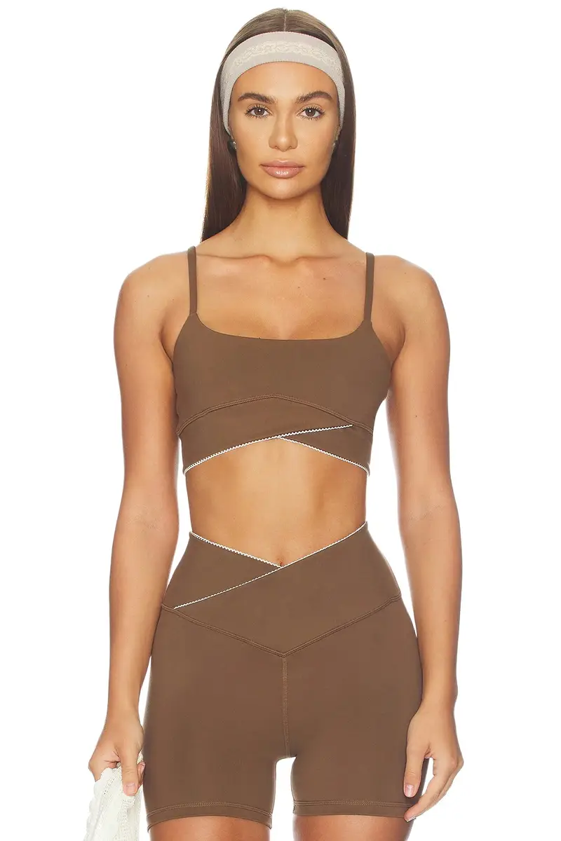 WellBeing + BeingWell Flowwell Fern Sports Bra WellBeing + BeingWell Flowwell Fern Sports Bra