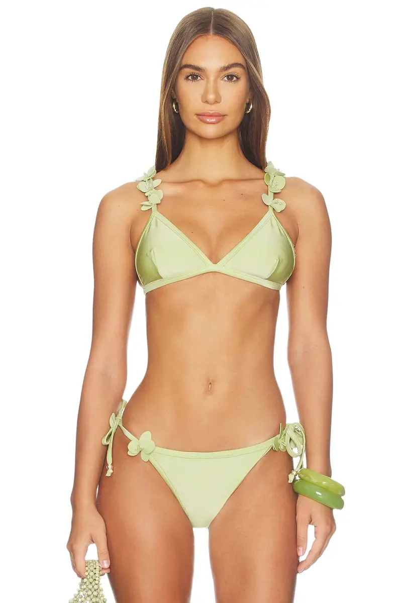 PatBo Petal Bikini Top