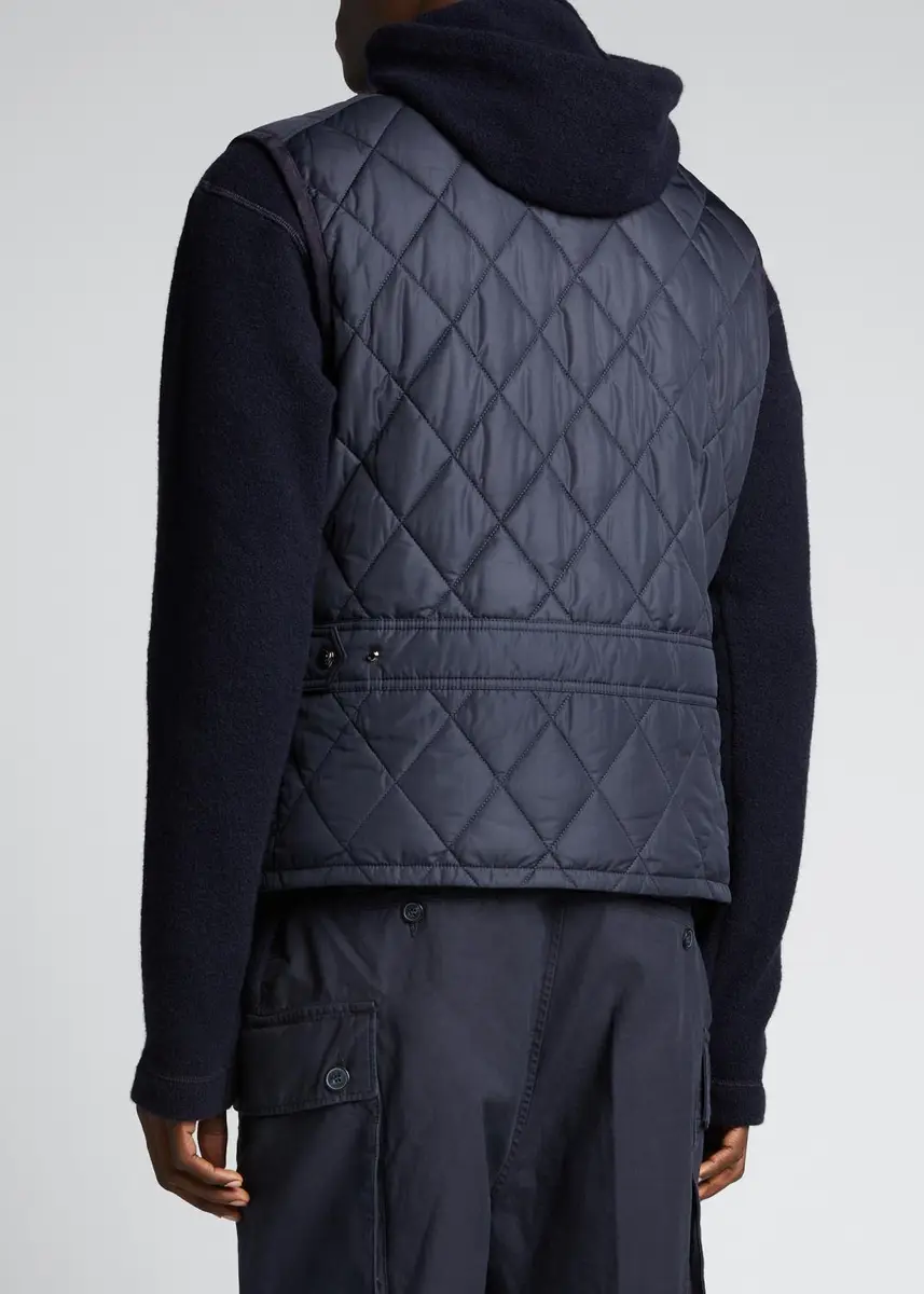 Ralph Lauren Purple Label Men's Leyland Quilted Vest | Thumbnail 3 Ralph Lauren Purple Label Men's Leyland Quilted Vest | Thumbnail 3