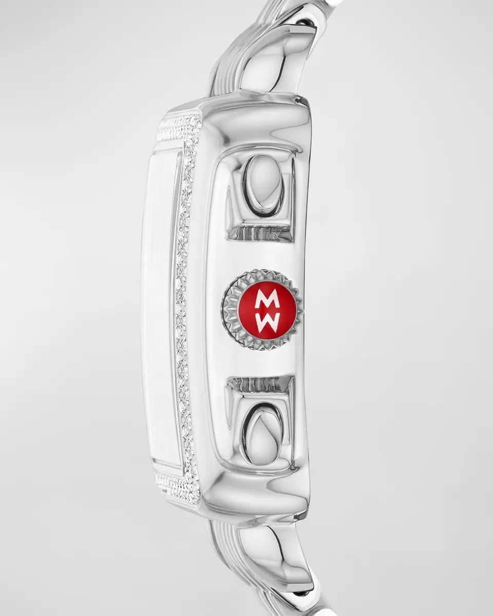 Michele Deco 18mm Stainless Steel Diamond Bracelet Watch | Thumbnail 3 Michele Deco 18mm Stainless Steel Diamond Bracelet Watch | Thumbnail 3