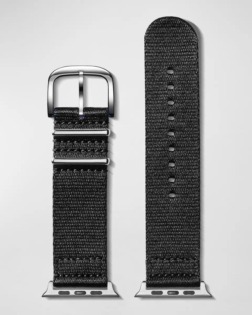 Shinola Men's 24mm Nylon Strap for Apple Watch | Thumbnail 2