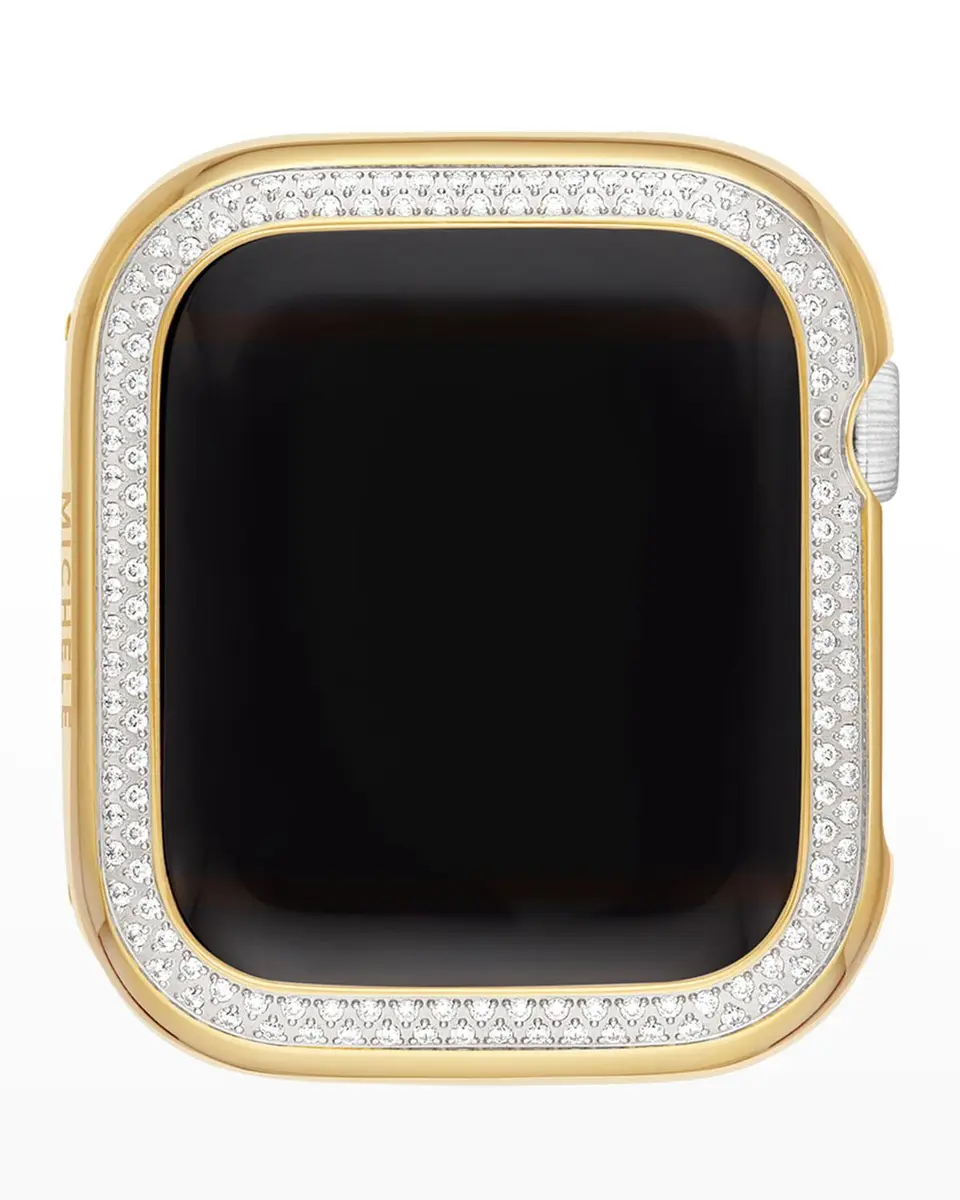 Michele Diamond Jacket for Apple Watch in Gold-Tone, 40mm | Thumbnail 4 Michele Diamond Jacket for Apple Watch in Gold-Tone, 40mm | Thumbnail 4