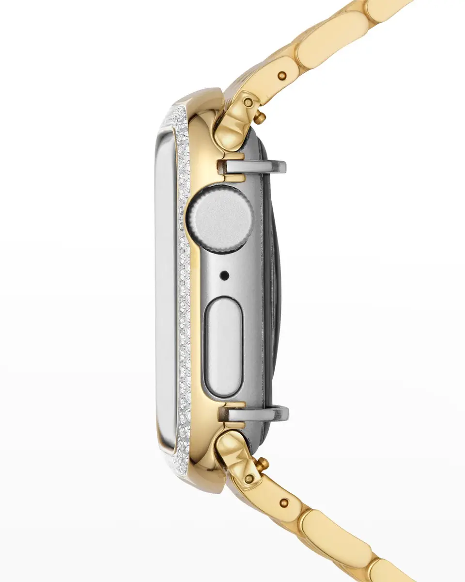 Michele Diamond Jacket for Apple Watch in Gold-Tone, 40mm | Thumbnail 5 Michele Diamond Jacket for Apple Watch in Gold-Tone, 40mm | Thumbnail 5