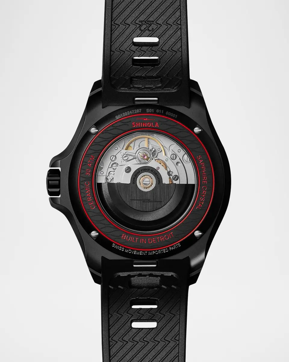 Shinola Monster Automatic Rubber-Strap Watch, 43mm | Thumbnail 3 Shinola Monster Automatic Rubber-Strap Watch, 43mm | Thumbnail 3