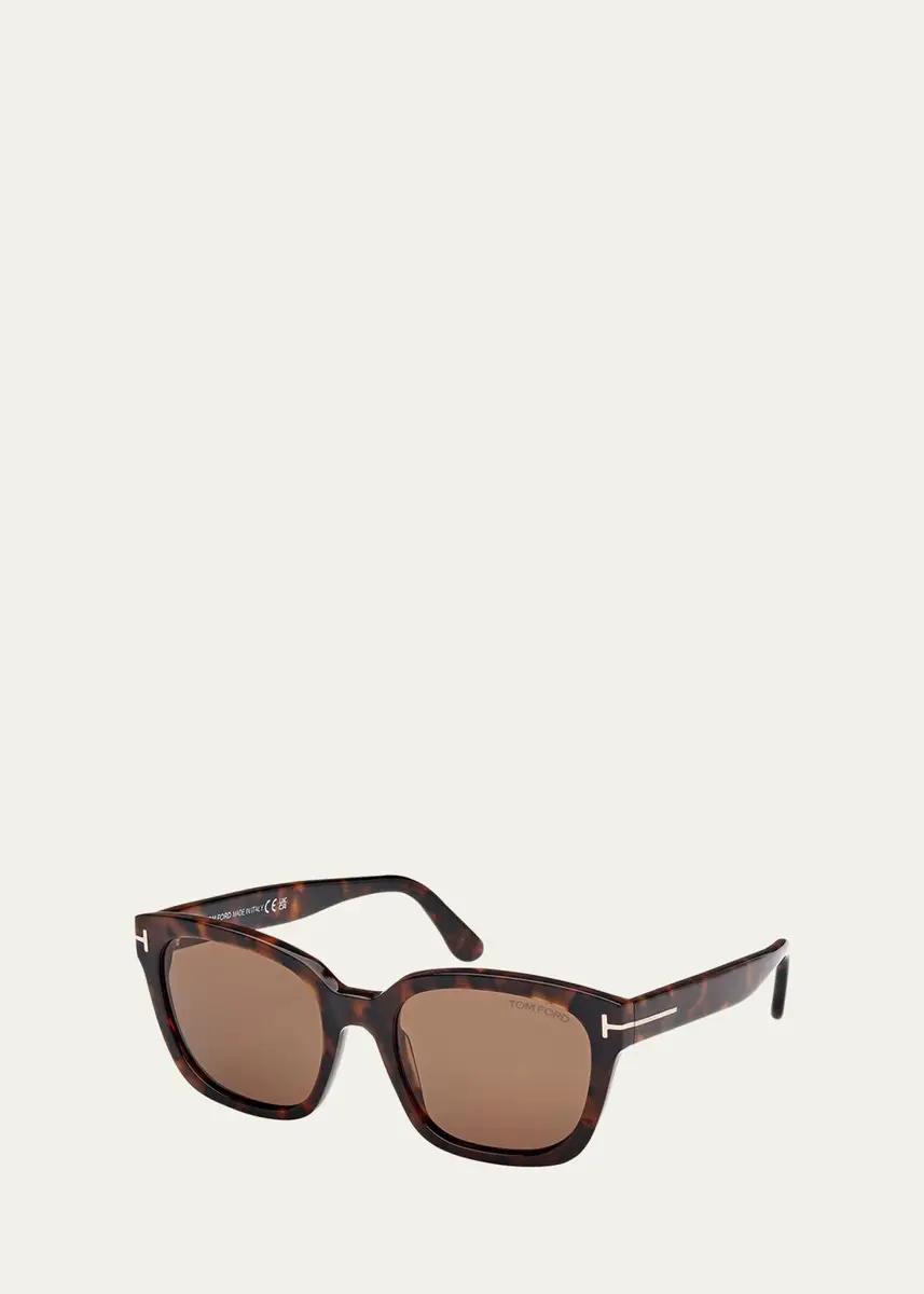 Tom Ford Haylay Acetate Rectangle Sunglasses | Thumbnail 3 Tom Ford Haylay Acetate Rectangle Sunglasses | Thumbnail 3