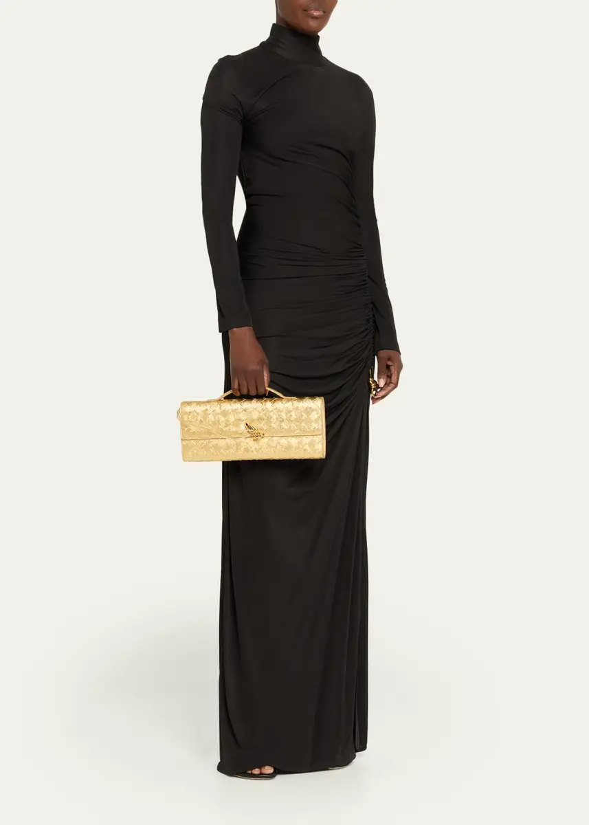 Bottega Veneta Andiamo Laminated Leather Clutch Bag | Thumbnail 5 Bottega Veneta Andiamo Laminated Leather Clutch Bag | Thumbnail 5